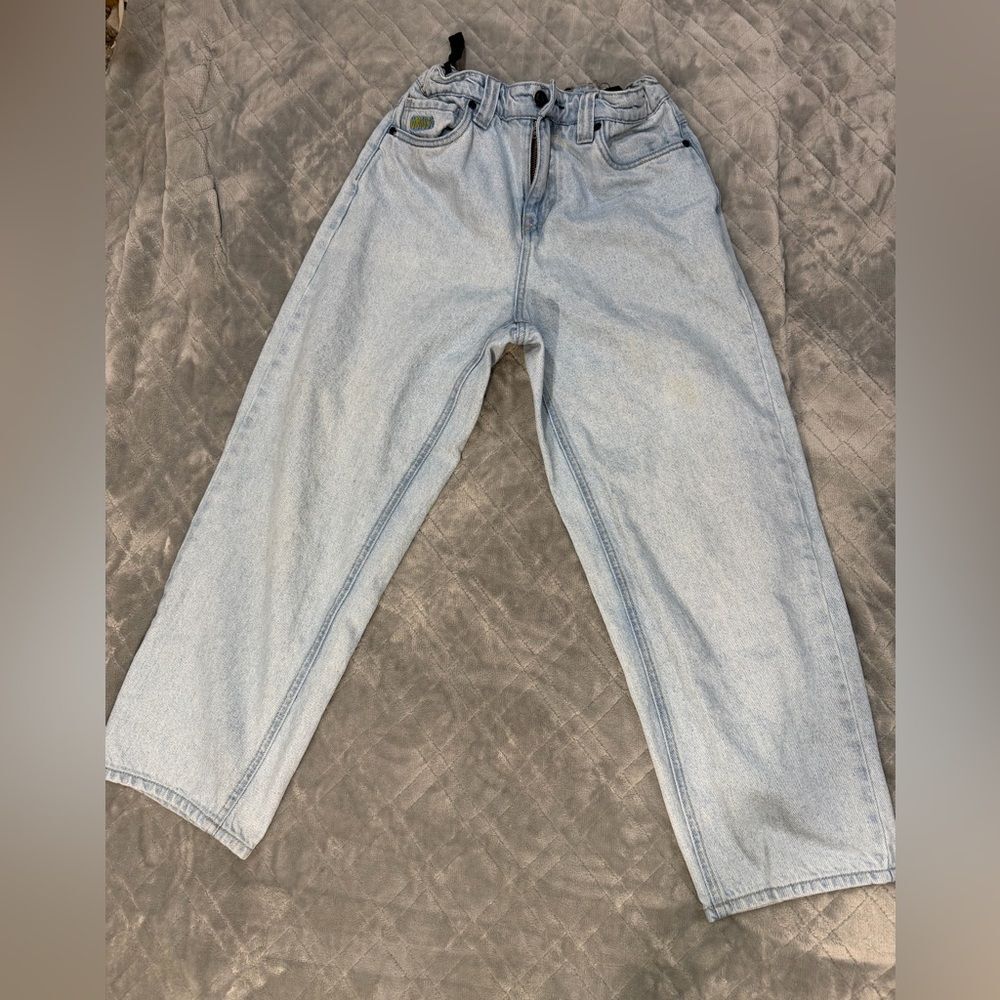 Pur Women's Relaxed Light Blue Jeans